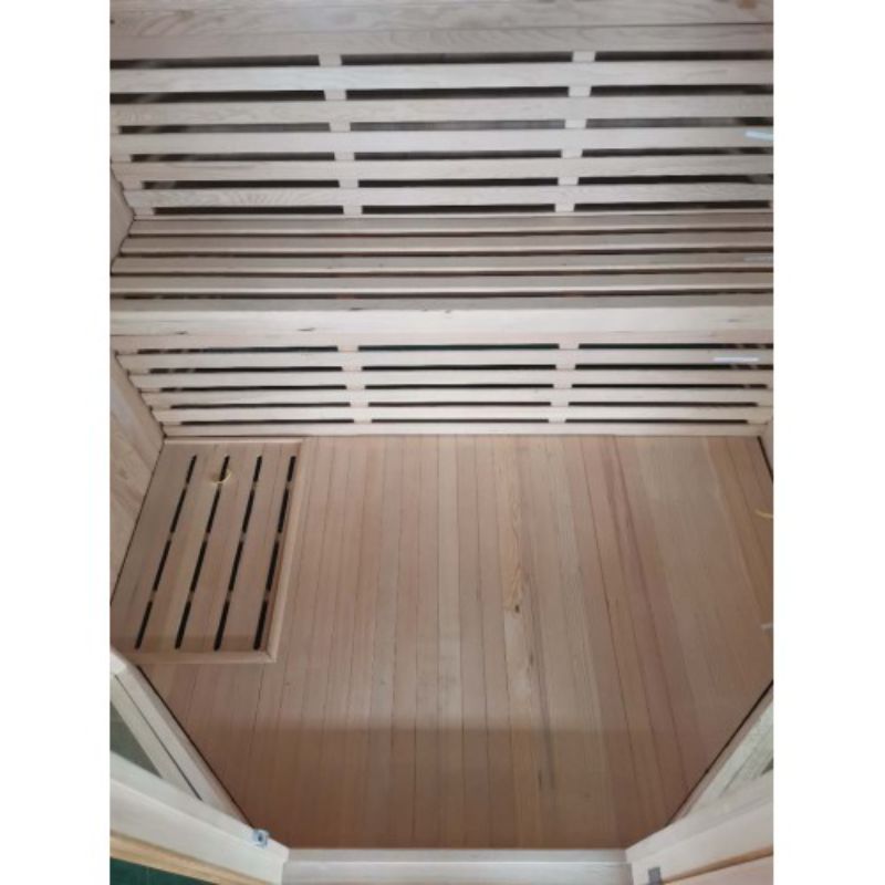 SunRay Tiburon HL400SN - 4 Person Indoor Traditional Steam Sauna - floor