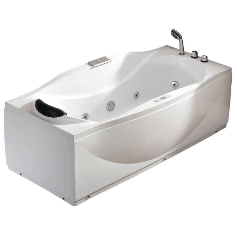 EAGO AM189ETL | 6 ft Acrylic Whirlpool Bathtub