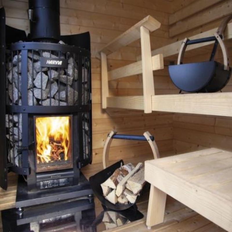 Harvia Protective Bedding for Sauna Heater - in sauna