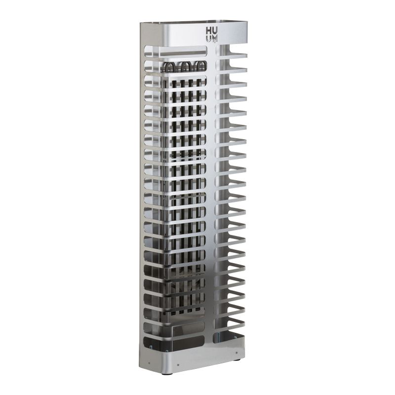 STEEL Series 6.0kW Sauna Heater | HUUM - full view grill without rocks